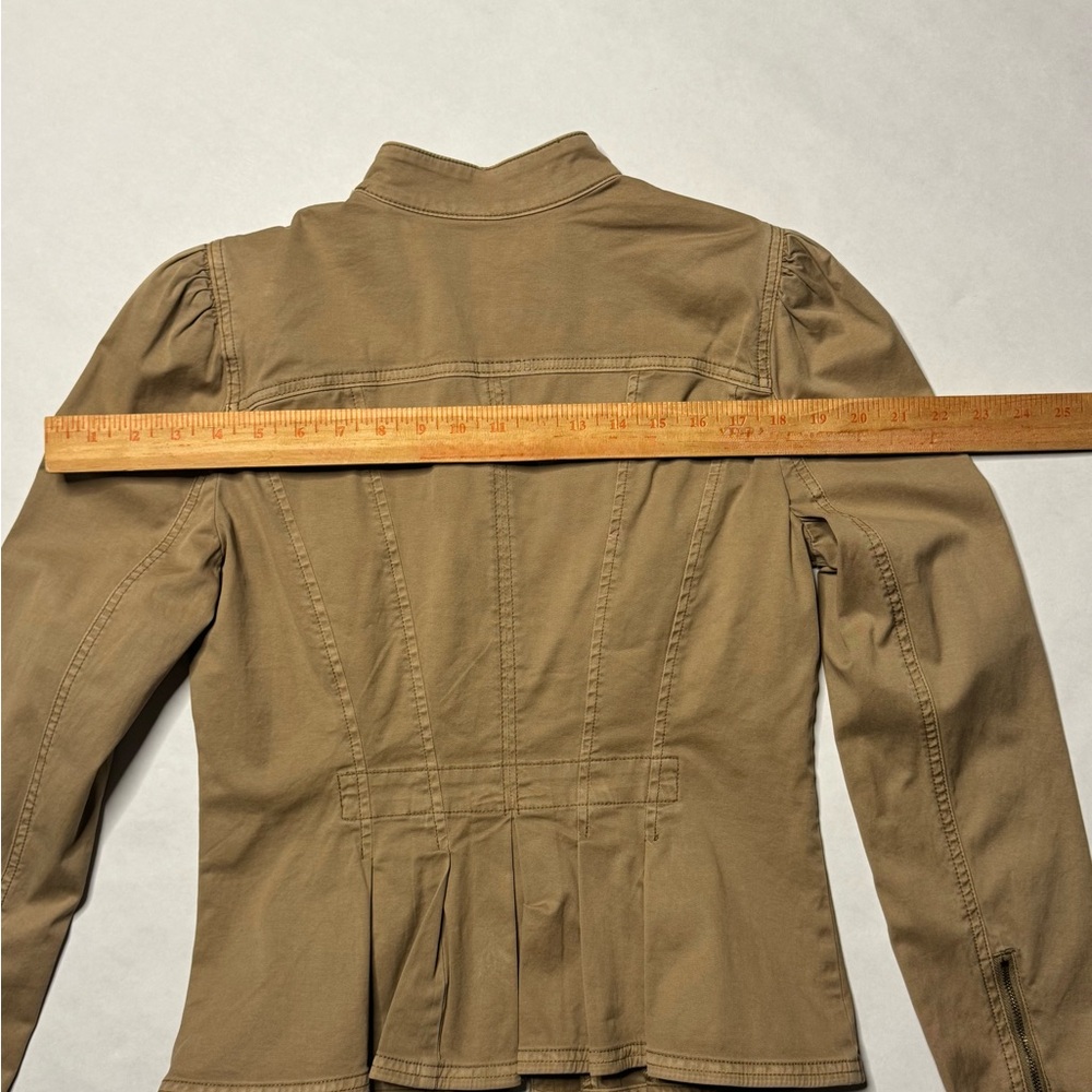 White House Black Market Utility Jacket in Brown - Picture 5 of 6